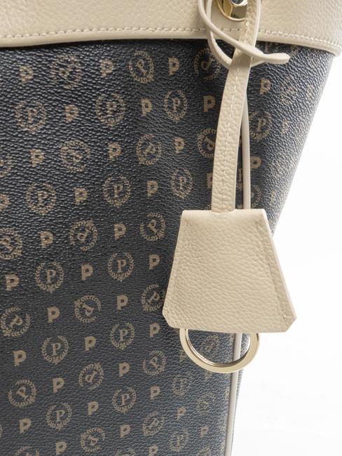 HERITAGE Umhängetasche, verwandelbar schwarz / elfenbein - Damentaschen