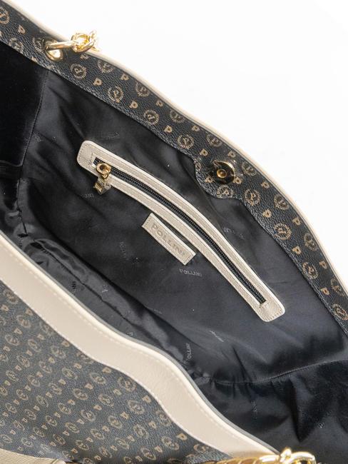 HERITAGE Umhängetasche, verwandelbar schwarz / elfenbein - Damentaschen