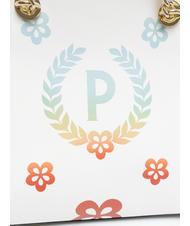 POLLINI HERITAGE Einkaufstasche mit Allover-Print SCHWARZE FUCHSIE - Damentaschen - 3