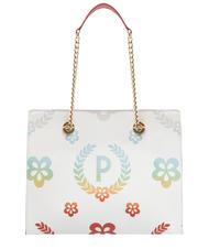 POLLINI HERITAGE Einkaufstasche mit Allover-Print Wei&szlig; - Damentaschen - 4