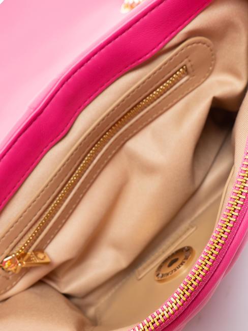 ROMANTIC Convertible Schulter-/Umhängetasche Fuchsie - Damentaschen