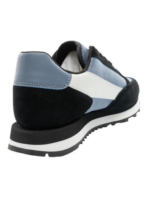 OSAKA Turnschuhe Mann schwarz+blau - Herrenschuhe