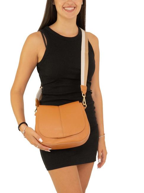 ORTENSIA  Umhängetasche, mit Schultergurt natürlich - Damentaschen