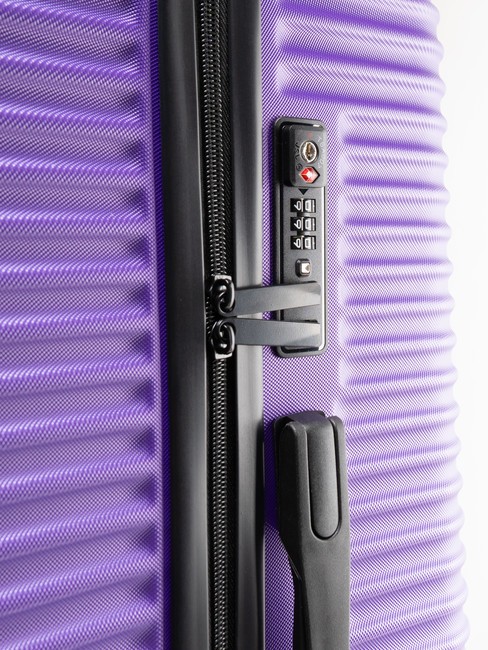 ADVENTURE Großer Trolley lila - Harte Trolleys