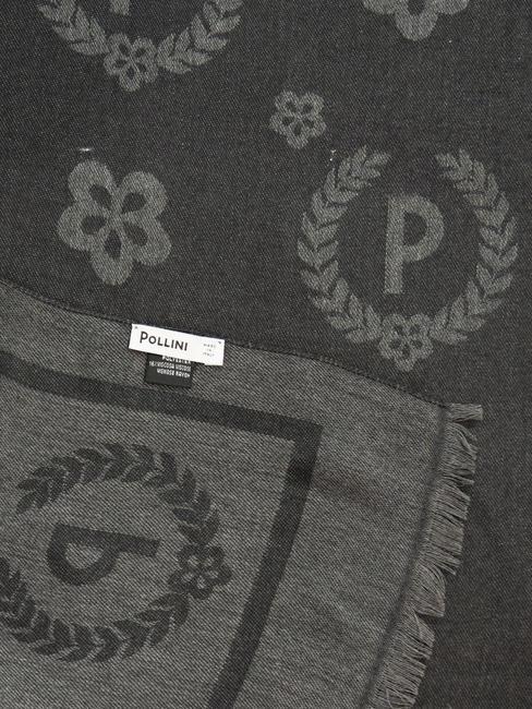 JAQUARD Schal hergestellt in Italien Schwarz - Schals