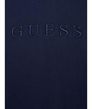 GUESS FINCH TERRY Oversize-Sweatshirt mit Tasche und Kapuze Smart Blue Multi - Sweatshirts Herren - 5