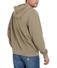 GUESS FINCH TERRY Oversize-Sweatshirt mit Tasche und Kapuze Schiefer Taupe Multi - Sweatshirts Herren - 2
