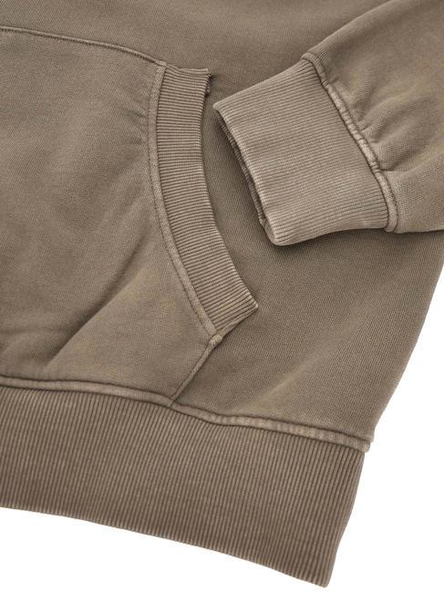 FINCH TERRY Oversize-Sweatshirt mit Tasche und Kapuze Schiefer Taupe Multi - Sweatshirts Herren