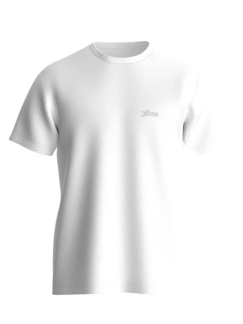 BASIC PIMA T-Shirt aus Stretch-Baumwolle purweiß - Herren-T-Shirts