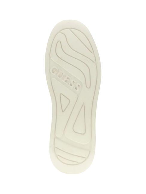 ELBINA Ledersneaker mit Nieten WEISS / JA - Damenschuhe