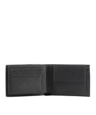 PIQUADRO Portafoglio SCHWARZES QUADRAT, aus Leder Schwarz - Brieftaschen Herren - 2
