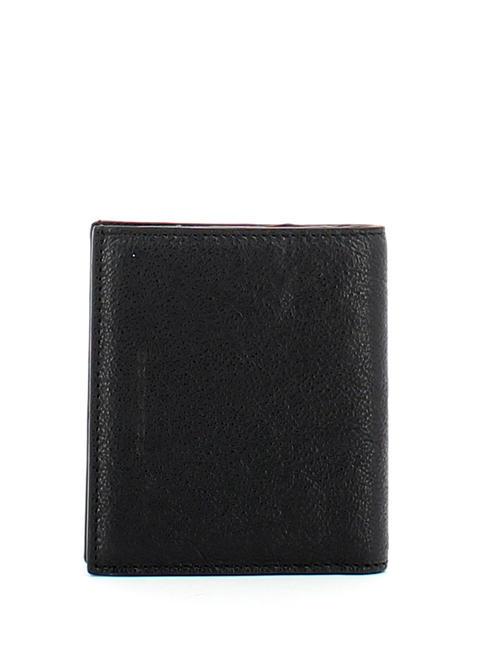 BLACK SQUARE  Vertikale Lederbrieftasche Schwarz - Brieftaschen Herren
