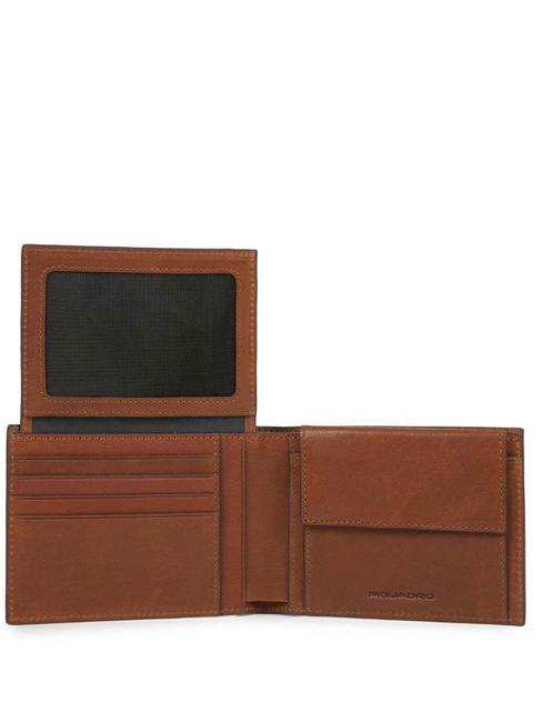 Portafoglio SCHWARZES QUADRAT, aus Leder LEDER - Brieftaschen Herren