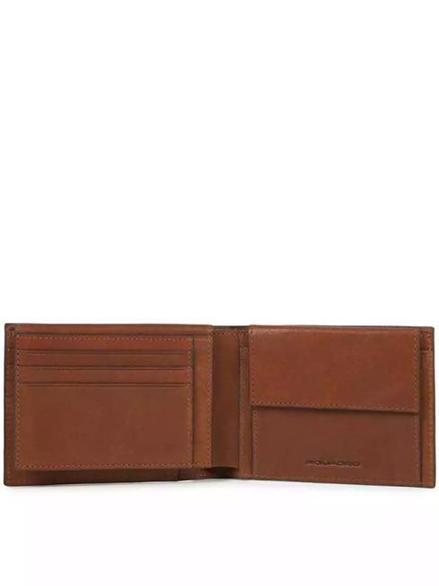 Portafoglio SCHWARZES QUADRAT, aus Leder LEDER - Brieftaschen Herren