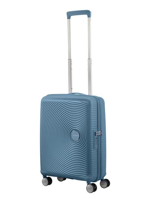 Trolley SOUNDBOX, Handgepäck, erweiterbar steinblau - Handgepäck