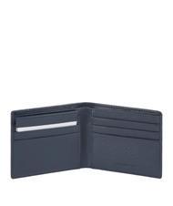 PIQUADRO MODUS SPECIAL Ledergeldbörse Blau - Brieftaschen Herren - 2