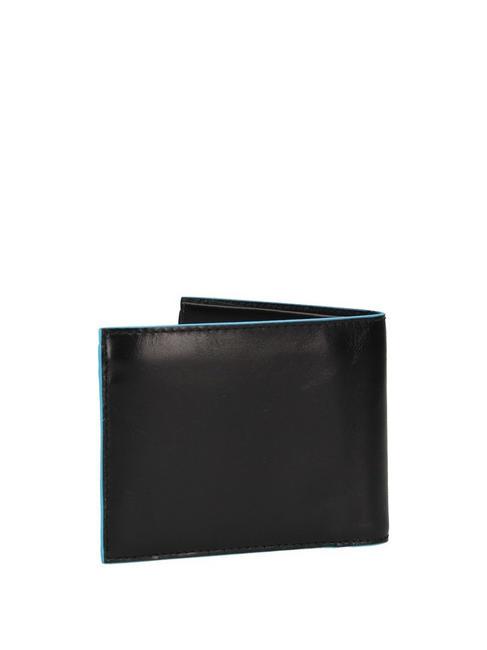 BLUE SQUARE  Mittelgroße Lederbrieftasche Schwarz - Brieftaschen Herren