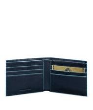 PIQUADRO BLUE SQUARE Ledergeldb&ouml;rse Blau - Brieftaschen Herren - 2