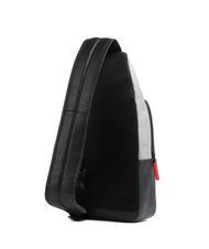 PIQUADRO URBAN One-Shoulder-Tasche aus Leder grau schwarz - PC-Rucksäcke - 2