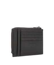 PIQUADRO Portafoglio Piatto SCHWARZES QUADRAT Schwarz - Brieftaschen Herren - 2