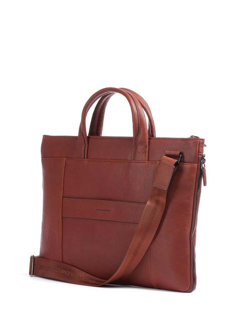 BLACK SQUARE  15" PC-Aktentasche, erweiterbar Leder - Arbeitstaschen