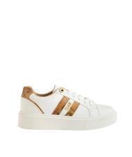ALVIERO MARTINI PRIMA CLASSE GEO METALLIC LOGO Plateau-Sneaker Wei&szlig; - Damenschuhe - 2