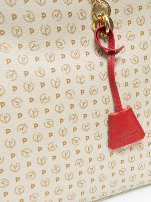 HERITAGE  Tasche mit Schultergurt elfenbein / lack - Damentaschen