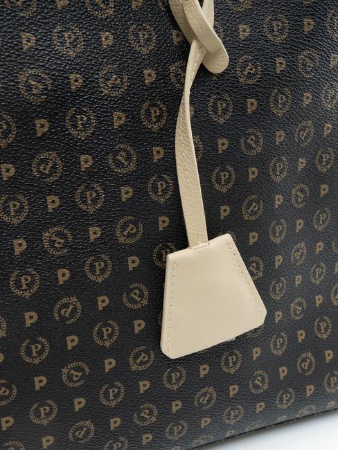 HERITAGE  Tasche mit Schultergurt schwarz / elfenbein - Damentaschen