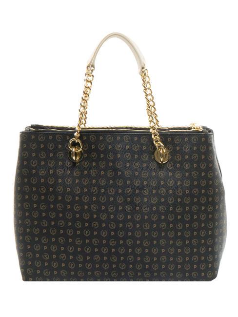 HERITAGE  Tasche mit Schultergurt schwarz / elfenbein - Damentaschen