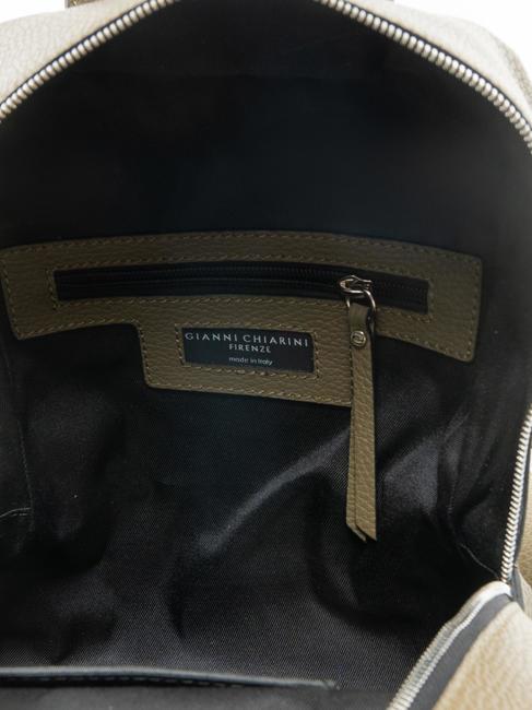 GC Rucksack aus gehämmertem Leder guamgrün - Damentaschen