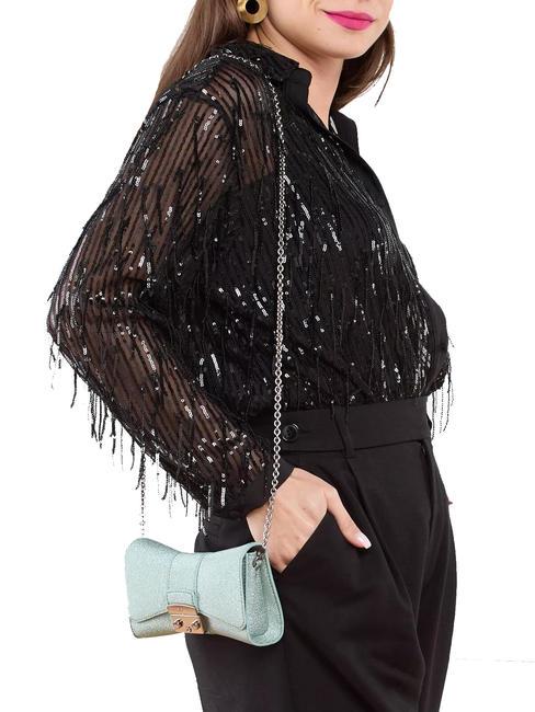 METROPOLIS Mini-Umhängetasche aus Stoff Zephyr - Damentaschen