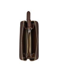 RALPH LAUREN Geldbörse zip piccolo in Haut Kleine Geldbörse aus Leder mit Reißverschluss dunkles Mahagoni - Brieftaschen Damen - 2