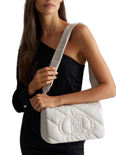 FELCE Umhängetasche echter Champagner - Damentaschen