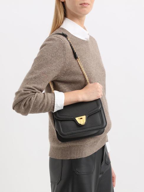 NEW MARVIN TWIST Mikro-Umh&auml;ngetasche aus Leder Pfefferminze - Damentaschen