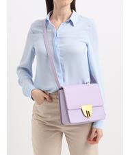 COCCINELLE NICO Kleine Umhängetasche aus Leder lav./lav. - Damentaschen - 4