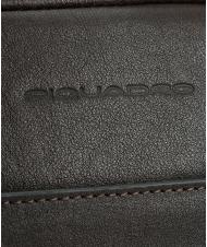 PIQUADRO BLACK SQUARE Pilotentrolley f&uuml;r 15,6"-Laptop, aus Leder dunkelhaarig - Pilotentrolley - 3