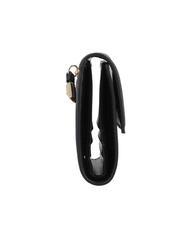 FURLA GOCCIA Mittelgroße Brieftasche aus Leder Schwarz - Brieftaschen Damen - 3