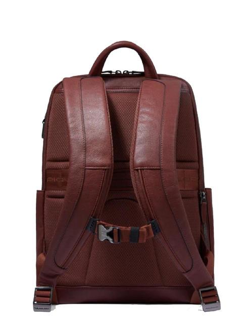 BLACK SQUARE Lederrucksack f&uuml;r 14-Zoll-Laptop LEDER - PC-Rucks&auml;cke