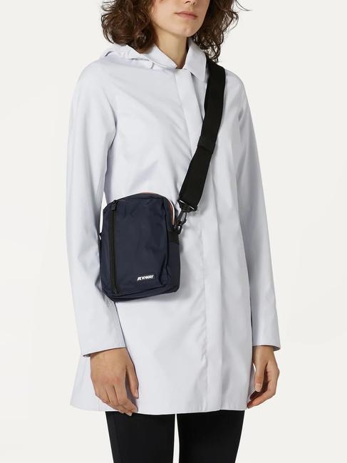 BARBITON Nylontasche blaue Tiefe - Umhängetaschen Herren