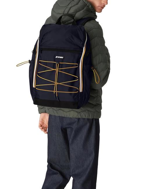 MONTE LIMAR Outdoor-Rucksack für 15,6-Zoll-Laptop blaue Tiefe - PC-Rucksäcke