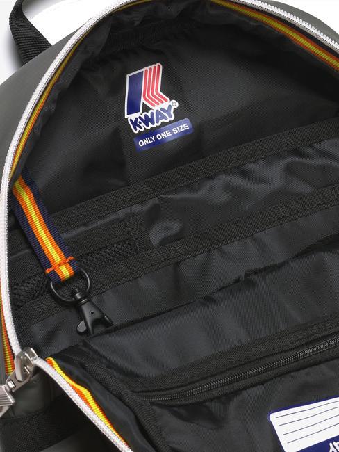 LAON Kleiner Nylonrucksack grün schwärzlich - Rucksäcke für Schule &amp; Freizeit