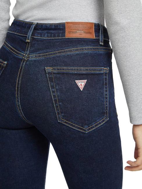 RISE Röhrenjeans mit hoher Taille GJ dunkle Waschung - Damenjeans