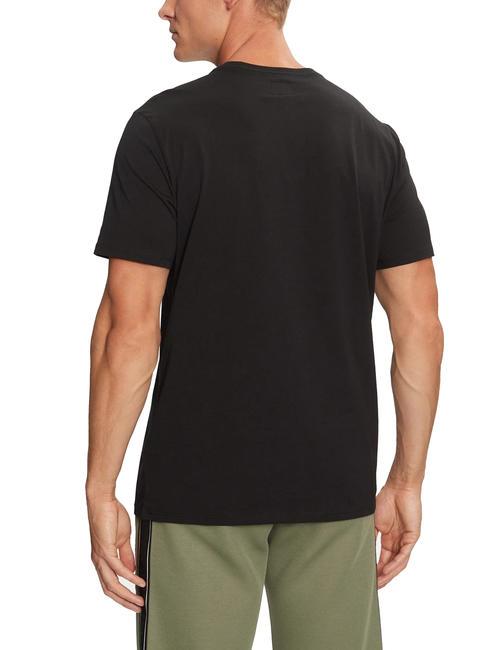 PIMA Baumwoll-T-Shirt mit gesticktem Logo jetbla - Herren-T-Shirts