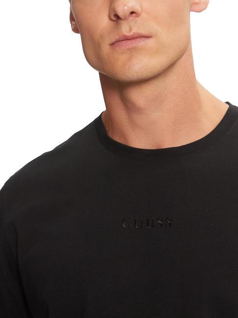 PIMA Baumwoll-T-Shirt mit gesticktem Logo jetbla - Herren-T-Shirts