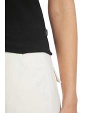 GUESS JEANS SLIM LOGO Slim-Fit-Stretch-T-Shirt jetbla - T-Shirts und Tops f&uuml;r Damen - 4