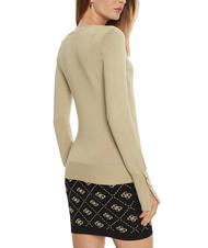 GUESS Pullover girocollo Pullover mit Rundhalsausschnitt Travertinsand - Damenpullover - 2