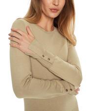 GUESS Pullover girocollo Pullover mit Rundhalsausschnitt Travertinsand - Damenpullover - 4