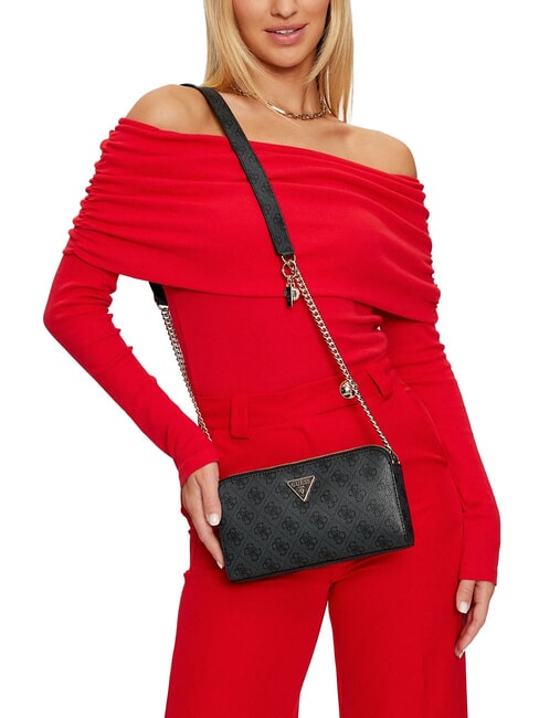 ECO ERICA Kleine Umh&auml;ngetasche Kohle - Damentaschen