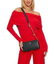 GUESS ECO ERICA Kleine Umh&auml;ngetasche Kohle - Damentaschen - 4