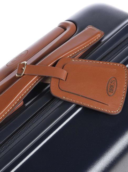 BELLAGIO Handgepäckwagen blau / Leder - Handgepäck